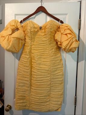 red yellow dress Sunshine of my Love Maxi Dress